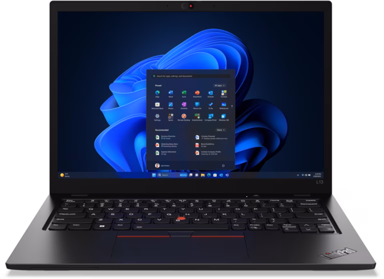 Écran OLED 2.8K du Lenovo ThinkPad X1 Carbon Gen 13, parfait pour le travail professionnel avec un affichage précis et lumineux.