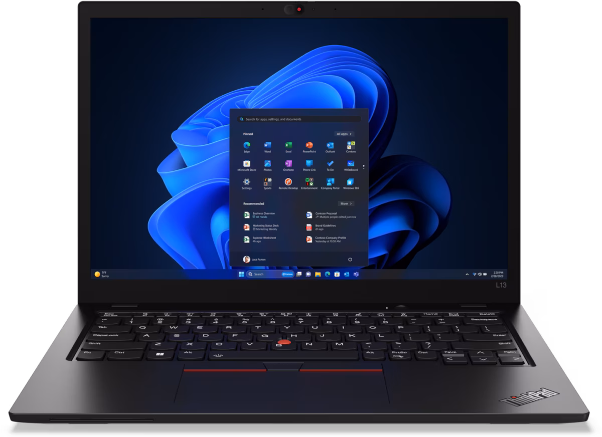 Lenovo ThinkPad 13" – Ultra-compact professionnel avec Intel Core Ultra