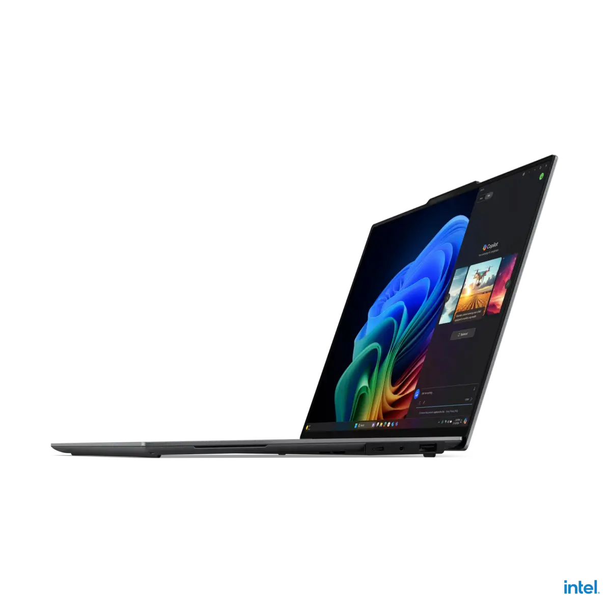 Ordinateur ThinkPad X9 Gen 1 vu de profil, design ultraplat