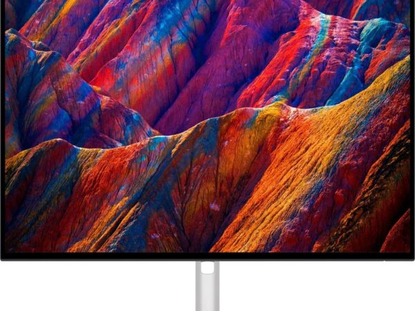 Écran Dell UltraSharp U2723QE 27" affiché de face avec pied réglable
