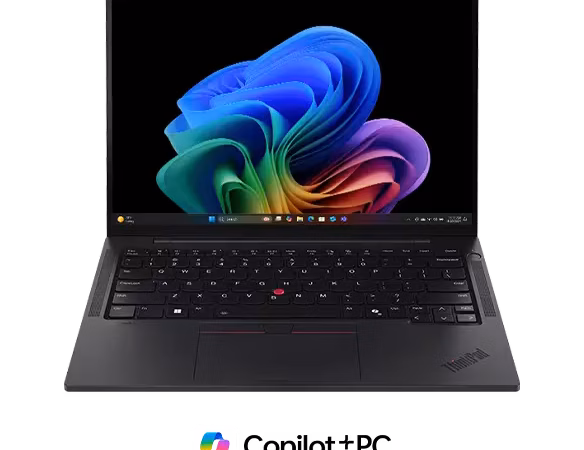 Ordinateur portable Lenovo Copilot+ PC avec processeur Snapdragon X Elite et Windows 11 Pro ARM