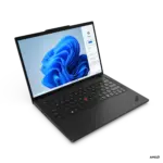 Ordinateur portable Lenovo ThinkPad T14 Gen 5 ouvert, affichant l'écran principal