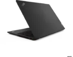 Vue arrière du Lenovo ThinkPad T16 Gen 2 fermé – design noir mat