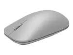 Profil ergonomique de la Microsoft Surface Mouse – finition grise