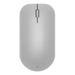 Profil ergonomique de la Microsoft Surface Mouse – finition grise