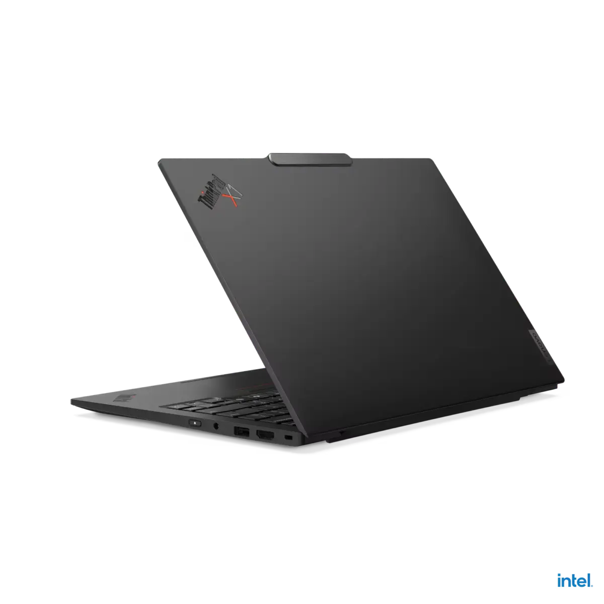 Vue arrière du Lenovo ThinkPad X1 Carbon Gen 13 ouvert