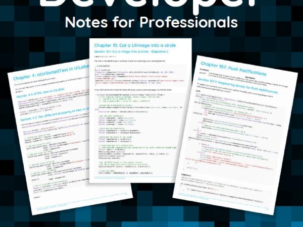 iOS Developer Notes for Professionals